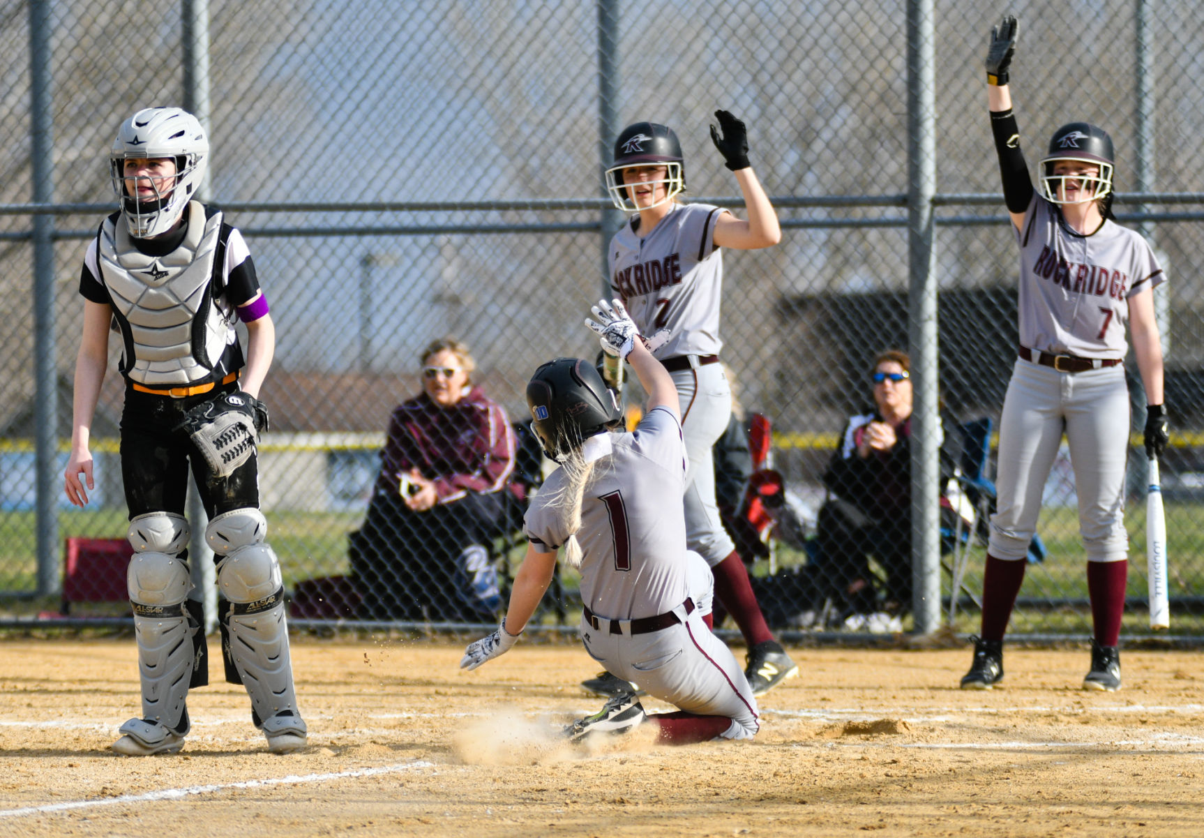 Prep Softball: Rockridge at Riverdale